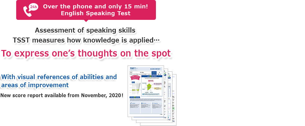 Over the phone and only 15 min! English Speaking Test