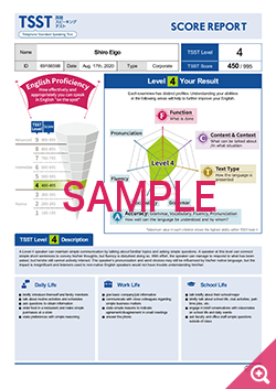 New Score Report Sample1