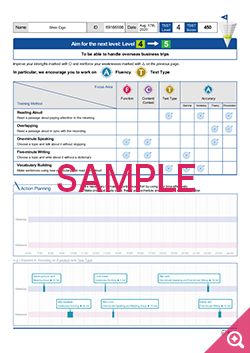 New Score Report Sample3